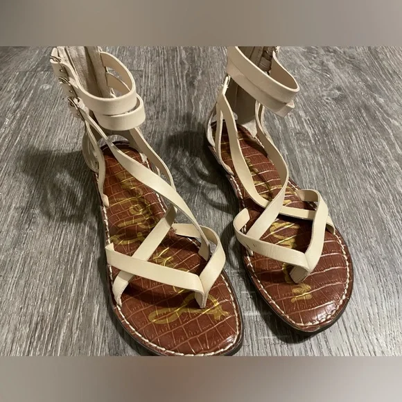 Women| Sam Edelman Womens Gallagher Split Toe Casual Ankle Strap - Picture 3 of 5